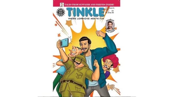 Ranveer Singh's Simmba features on cover page of Tinkle: 'This is one of the fondest memories from my childhood'