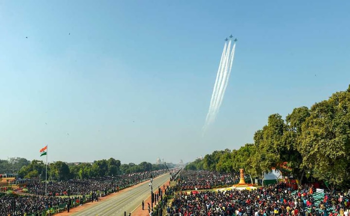 Republic Day parade on the Rajpath sees glorious display of India's military strength, culture and diversity