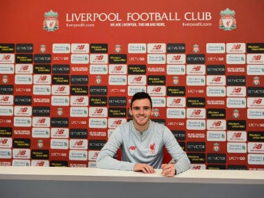 Premier League: Liverpool left-back Andy Robertson signs new long-term contract, aims to break title hoodoo this season
