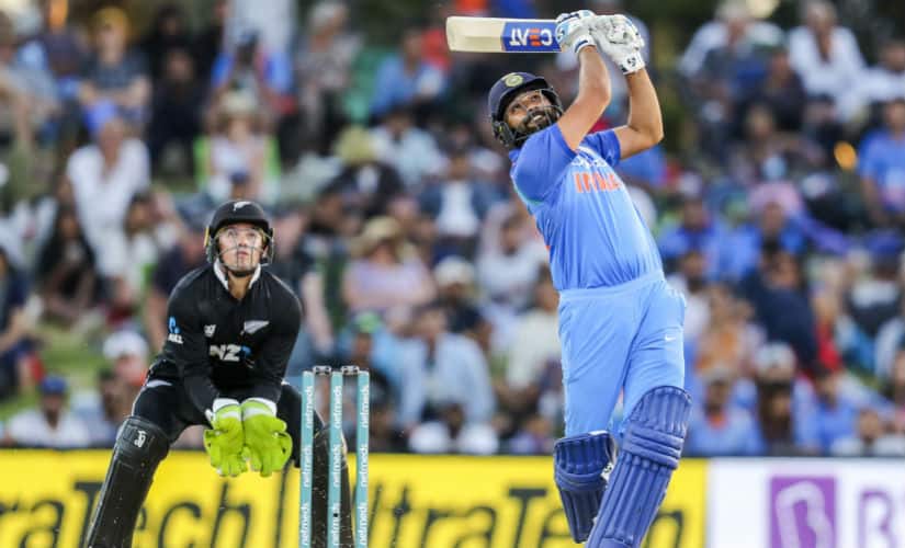 Rohit’s big-hitting abilities make him one of the most dreaded limited-overs’ batsman of the modern times. AP