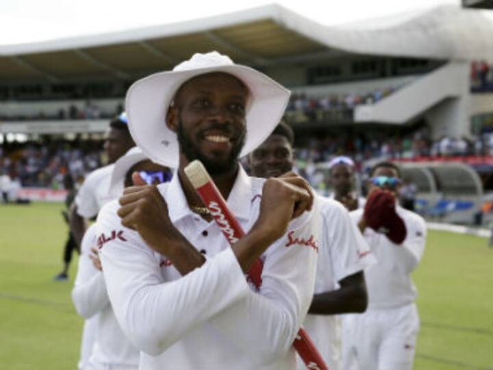 West Indies vs England: Roston Chase joins elite list after registering match-winning eight-wicket haul at Barbados West Indies vs England: Roston Chase joins elite list after registering match-winning eight-wicket haul at Barbados