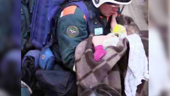 14 confirmed dead in explosion at high-rise in Russia on New Year's Eve; five rescued, including 10-month-old