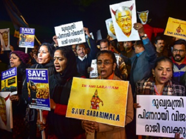 Kerala hartal: 46-yr-old Lankan woman reaches Sabarimala but not allowed entry despite claiming she 'isn't menstruating' Kerala hartal: 46-yr-old Lankan woman reaches Sabarimala but not allowed entry despite claiming she 'isn't menstruating'