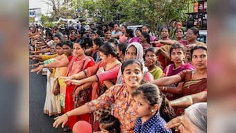 Key takeaways from Kerala Women's Wall: Burqa-clad ladies took part in the 'Vanitha Mathil'; Sister Lucy wore a churidar