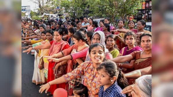 Key takeaways from Kerala Women's Wall: Burqa-clad ladies took part in the 'Vanitha Mathil'; Sister Lucy wore a churidar
