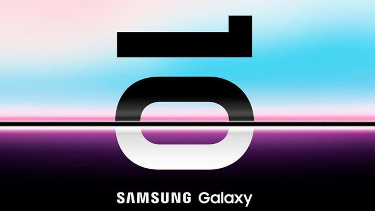 Samsung Galaxy S10 invite. Image: Twitter/Marques Brownlee
