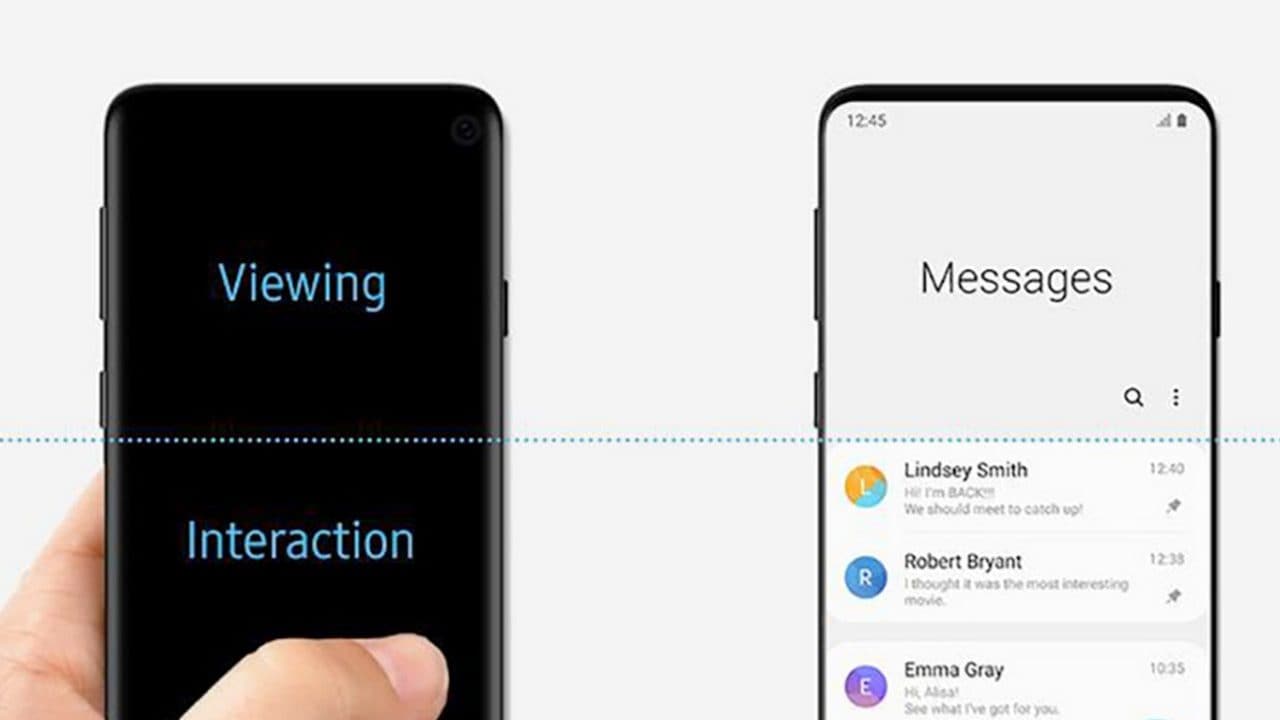Samsung accidentally confirms that the Galaxy S10 will have an in-display camera