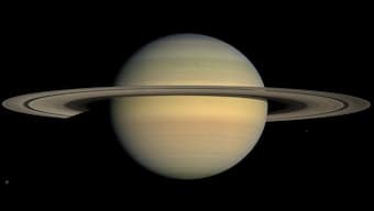 Saturn spent almost an entire existence solo, before getting its stunning rings