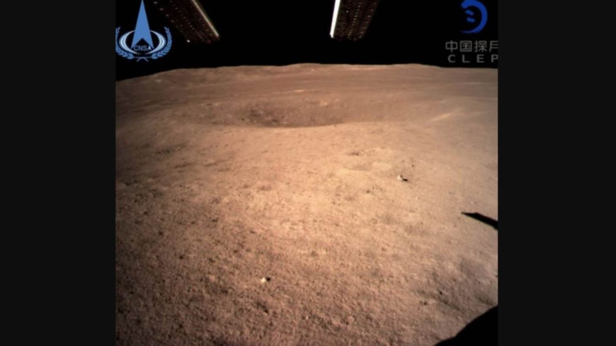 China's Chang'e-4 probe relays first images after historic touchdown on moon's far side