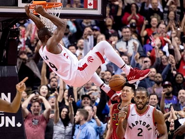 NBA: Serge Ibakas late dunk secures win for Raptors over Hawks; Nuggets Nikola Jokic scores triple-double to pip Heat