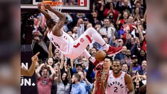 NBA: Serge Ibaka's late dunk secures win for Raptors over Hawks; Nuggets' Nikola Jokic scores triple-double to pip Heat