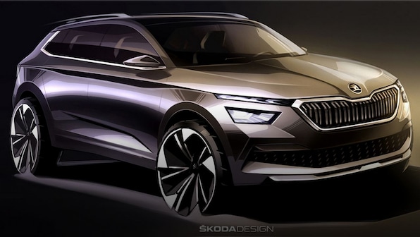 Skoda releases images of Kamiq SUV, to be showcased at 2019 Geneva Motor Show