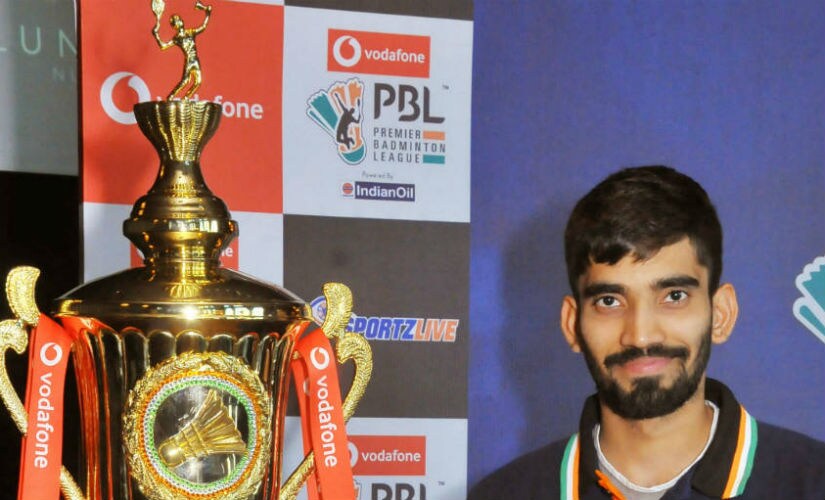 Skipper kidambi Srikanth led from the front with an eight-match unbeaten run in PBL 2018-19.