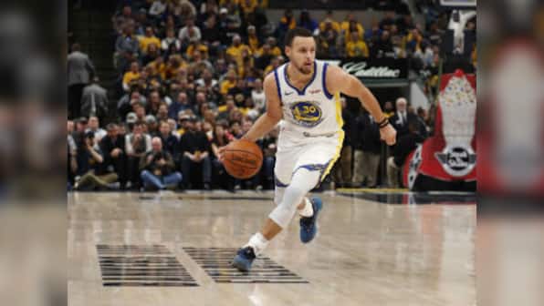 NBA: Stephen Curry shines on milestone night as Warriors rout Pacers; Nuggets rally past Grizzles in low-scoring contest