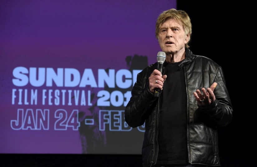 Robert Redford, president and founder of the Sundance Institute, addresses reporters during the opening day press conference at the 2019 Sundance Film Festival, Thursday, Jan. 24, 2019, in Park City, Utah. (Photo by Chris Pizzello/Invision/AP)