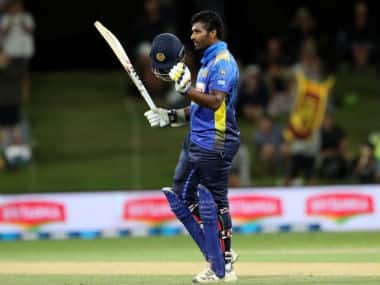 Perera scored a 74-ball 140 on Saturday. AFP