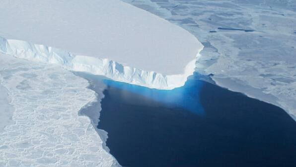 Gigantic cavity under Antartic glacier indicates surge in rising sea levels: NASA