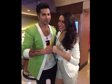 Shraddha Kapoor replaces Katrina Kaif, will reunite with Varun Dhawan, Remo D'Souza in their 3D dance film Shraddha Kapoor replaces Katrina Kaif, will reunite with Varun Dhawan, Remo D'Souza in their 3D dance film