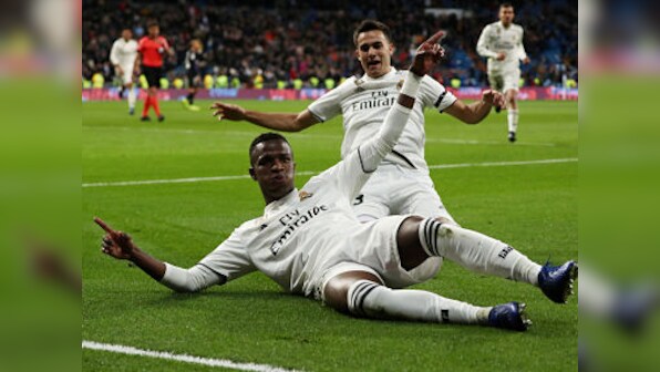 Copa del Rey: Vinicius Junior stars in Real Madrid's quarter-final first leg win over Leganes; Girona hold Atletico to draw