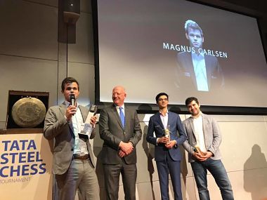 Tata Steel Chess: Magnus Carlsen bags seventh title after holding Anish Giri; Viswanathan Anand finishes joint third Tata Steel Chess: Magnus Carlsen bags seventh title after holding Anish Giri; Viswanathan Anand finishes joint third