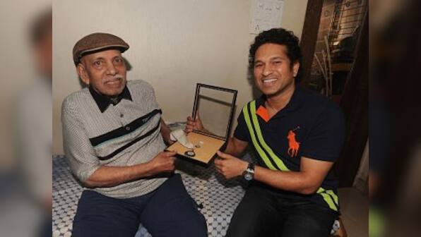 Sachin Tendulkar pays tribute to childhood coach Ramakant Achrekar, says he learnt ABCD of cricket from Dronacharya awardee
