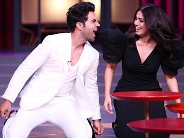 Koffee with Karan season 6: Bhumi Pednekar, Rajkummar Rao on nepotism, crushes, and life before acting Koffee with Karan season 6: Bhumi Pednekar, Rajkummar Rao on nepotism, crushes, and life before acting