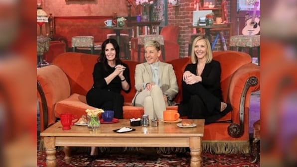 Courtney Cox joins Instagram, shares first photo with Friends co-star Lisa Kudrow, Ellen DeGeneres