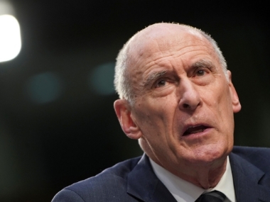 US intelligence chief Dan Coats will leave office on 15 August, announces Donald Trump; John Ratcliffe likely to be next head US intelligence chief Dan Coats will leave office on 15 August, announces Donald Trump; John Ratcliffe likely to be next head
