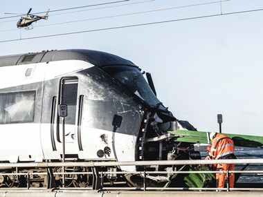 Denmark train accident: Six killed, several injured as tarpaulin on a freight train hits Copenhagen-bound passenger train