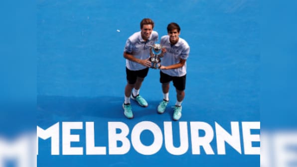 Australian Open 2019: Fifth-seeded Pierre-Hugues Herbert and Nicolas Mahut claim men's doubles title in Melbourne