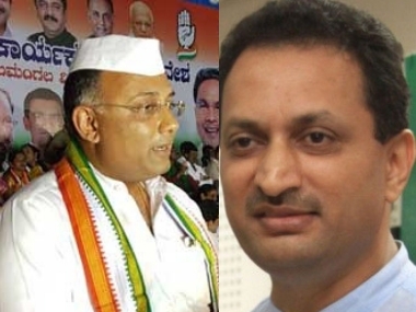 Anant Kumar Hegde drags Dinesh Gundu Rao's wife into Twitter war; Congress leader says 'he hasn't learnt from Hindu scriptures' Anant Kumar Hegde drags Dinesh Gundu Rao's wife into Twitter war; Congress leader says 'he hasn't learnt from Hindu scriptures'