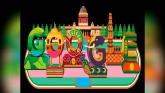 Google Doddle showcases Rashtrapati Bhavan, India's rich heritage to mark country's 70th Republic Day