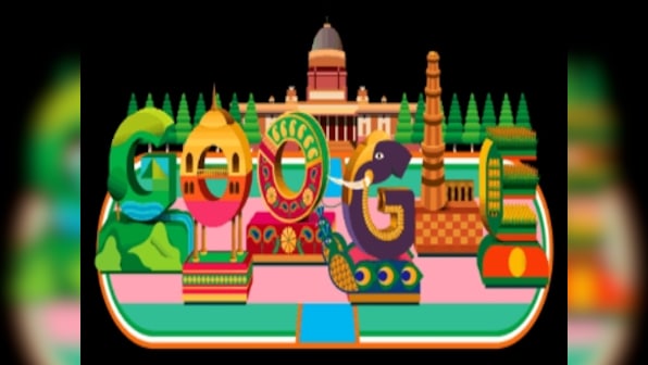 Google Doddle showcases Rashtrapati Bhavan, India's rich heritage to mark country's 70th Republic Day