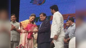 Actor Isha Koppikar joins BJP, appointed working president of saffron party's Women Transport Wing