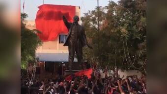CPM unveils Lenin's 12-foot-tall statue at Tirunelveli office months after two of his structures were pulled down in Tripura