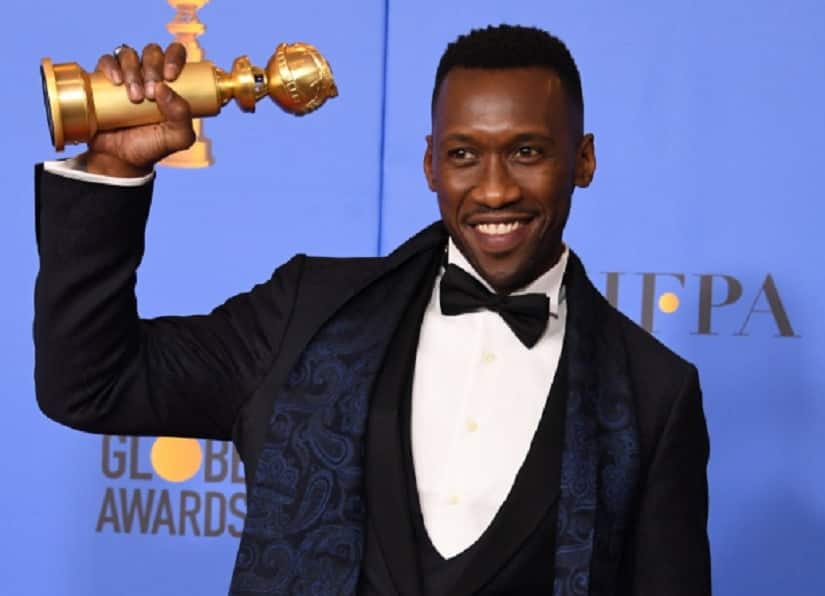 Mahershala Ali at Golden Globes 2019. Twitter