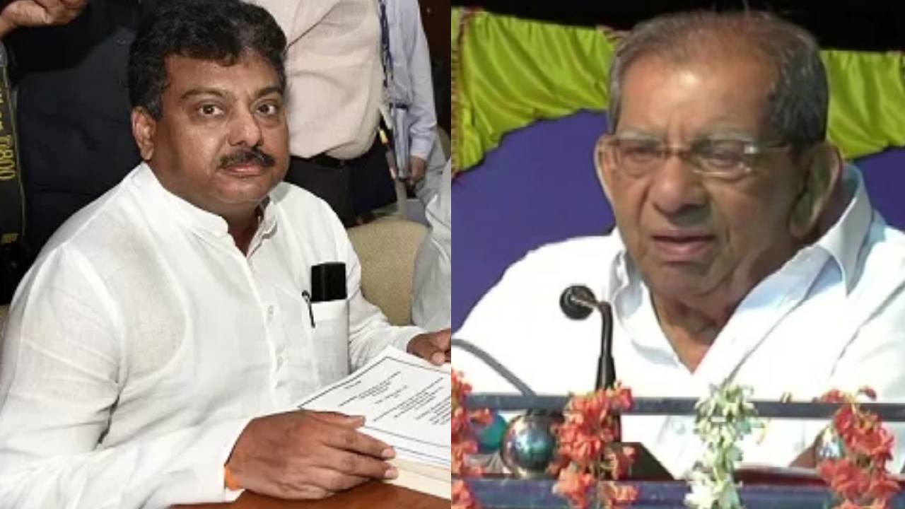 Veteran Congress leader calls Karnataka home minister a 'monkey' as duo ...