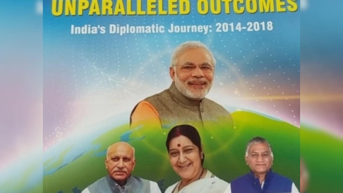 MJ Akbar features on cover of Pravasi Bharatiya Divas's booklet; journalists ask if BJP has forgotten #MeToo