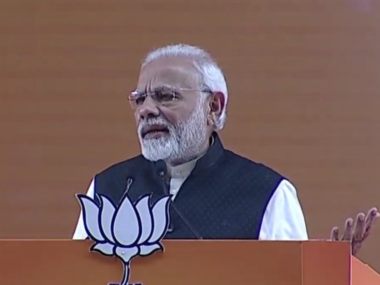'Opposition looking to form majboor govt but citizens want majboot leaders': Narendra Modi at BJP national convention 'Opposition looking to form majboor govt but citizens want majboot leaders': Narendra Modi at BJP national convention