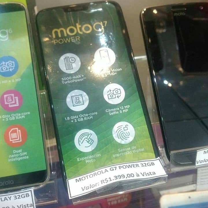 Moto G7 Power rumoured to be available on sale in Brazil. Image: tecduos