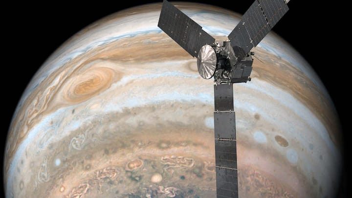 NASA's Juno spacecraft sends new images of volcanic plume on Jupiter's moon Io