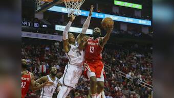 NBA: Nets spoil James Harden's huge scoring night by beating Rockets in overtime; Celtics down in-form Raptors
