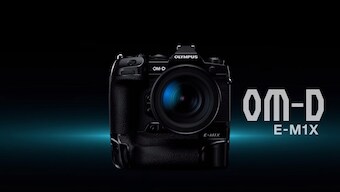 The Olympus OM-D E-M1X professional DSLR uses AI to focus and track subjects