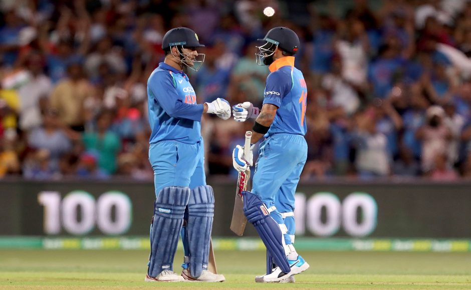 Master chasers Virat Kohli and MS Dhoni combine to help India beat ...