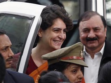 Priyanka Gandhi a crowd-puller but won't fetch Congress any votes, says TRS leader Abid Rasool Khan Priyanka Gandhi a crowd-puller but won't fetch Congress any votes, says TRS leader Abid Rasool Khan
