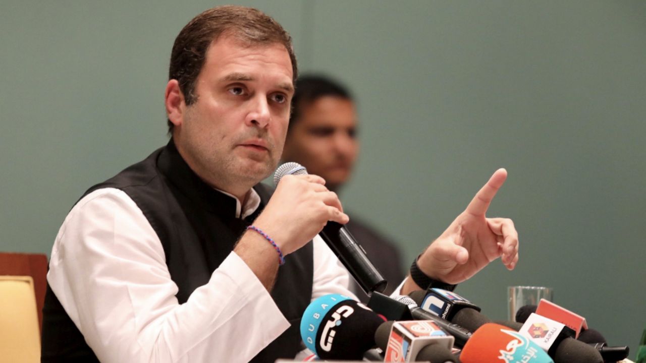BJP slams Rahul over support to Mamata, says Congress chief remembering 'didi' after 'behen ji' abandoned him BJP slams Rahul over support to Mamata, says Congress chief remembering 'didi' after 'behen ji' abandoned him
