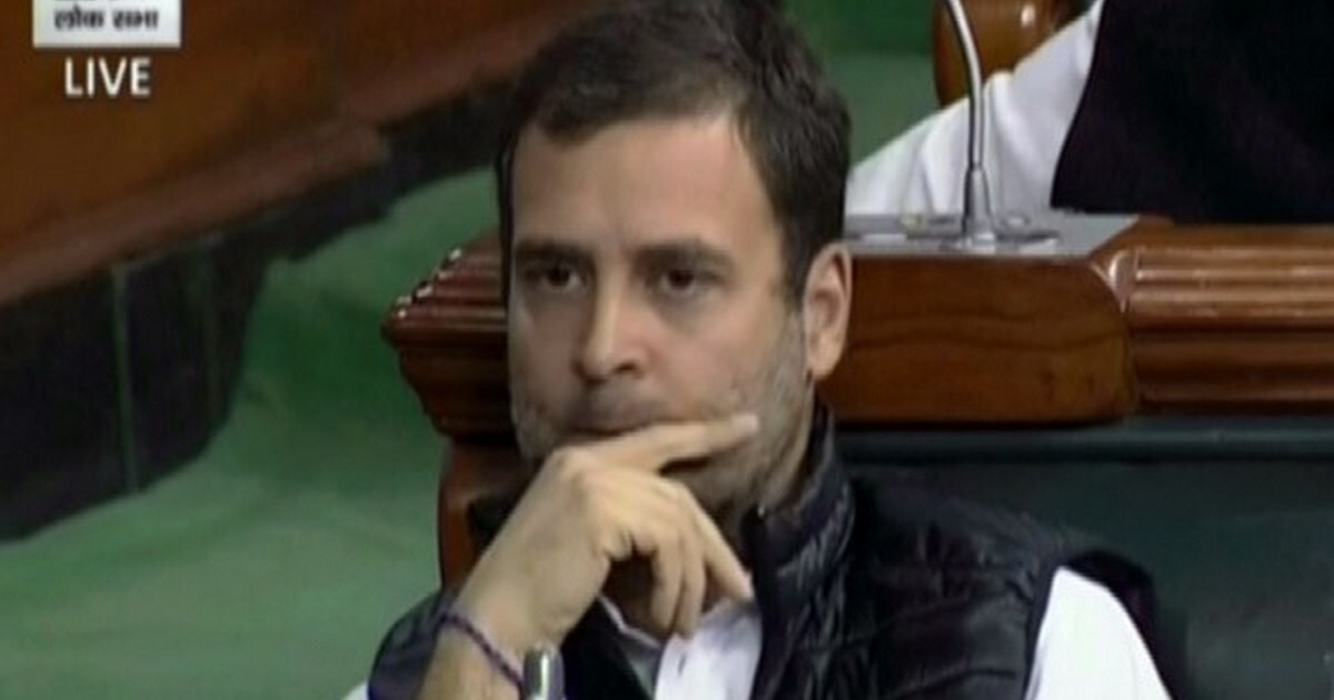 Rahul Gandhi seen winking in Parliament again, this time during high ...