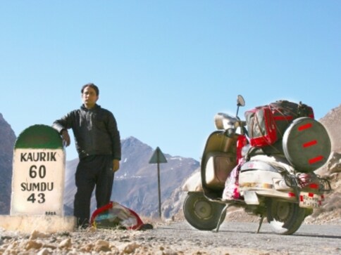 On the road: A school teacher's travels in the Himalayas on a scooter, amid breakdowns and bad weather On the road: A school teacher's travels in the Himalayas on a scooter, amid breakdowns and bad weather