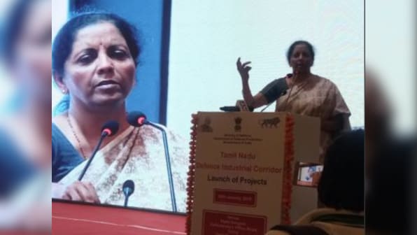 Nirmala Sitharaman inaugurates Tamil Nadu Defence Industrial Corridor; Rs 3,038 invested into project