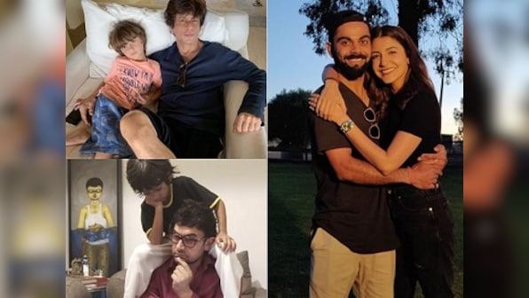 SRK, Aamir pose with sons AbRam, Azad; Anushka, Virat's getaway in Australia: Social Media Stalkers' Guide
